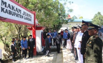 Pemkab Landak Gelar Upacara Peringatan Hari Pahlawan