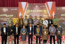 Gutmen Apresiasi Debat Publik Pemilihan Bupati dan Wakil Bupati Landak Berjalan Aman