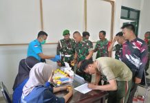 Prajurit Kodim 1210/LDK Jalani Tes Urine