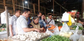 Tim Satgas Pangan Landak Gelar Sidak Pasar Pastikan Stabilitas Harga Kebutuhan Pokok
