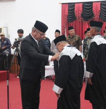 Dewan Hakim MTQ XXXII Tingkat Provinsi Kalimantan Barat Dilantik