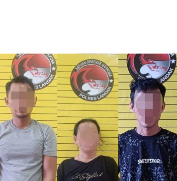 Ungkap Kasus Peredaran Narkotika di Menjalin Polisi Amankan Tiga Terduga Pelaku, Satu Diantaranya Wanita