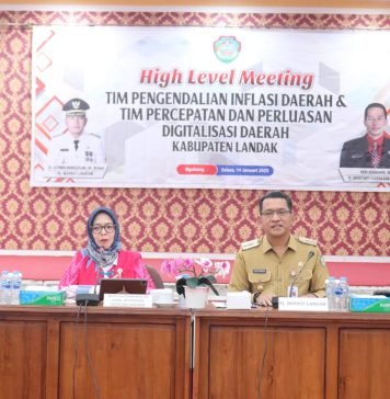 Pemkab Landak Gelar High Level Meeting TPID dan TP2DD