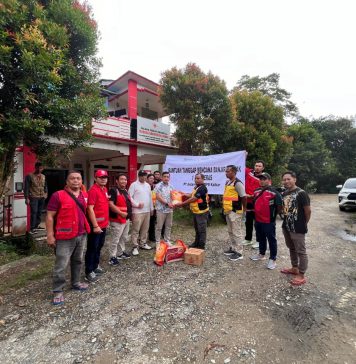 Bantu Masyarakat Terdampak Banjir Antam UBPB Kalbar Turunkan Tim ERG ke Landak