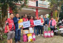 Bantuan Bagi Korban Banjir di Landak Terus Mengalir