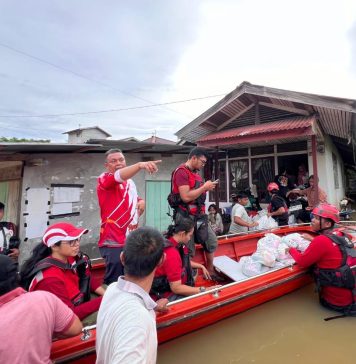 1.889 Paket Sembako Sudah Disalurkan PMI Landak Untuk Korban Banjir