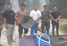 Aktivitas Peti di Objek Wisata Air Terjun Rombo Dait Ditertibkan