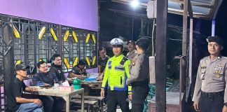 Polres Landak Rutin Gelar Patroli Malam Cegah Tindak Kejahatan