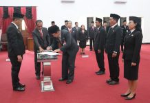 39 Pejabat Fungsional Pemkab Landak Dilantik