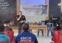 Kades Hilir Tengah Apresiasi Obor Berkat Gelar Sosialisasi PHBS dan Tanggap Bencana Banjir