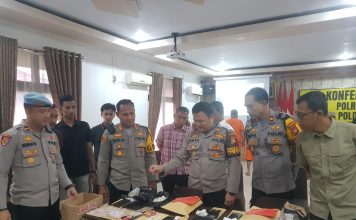 Dalam Dua Bulan Polres Landak Berhasil Ungkap Tujuh Kasus Peredaran Narkoba