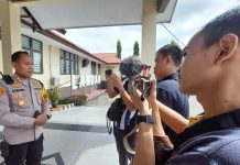 Kapolres Pastikan Akan Tindak Tegas Jika Kembali Temukan Adanya Aktivitas Peti Dikawasan Wisata Alam Air Terjun Rombo Dait