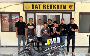 Dua Pelaku Curat Yang Beraksi di Stadion Patih Gumantar Berhasil Diringkus