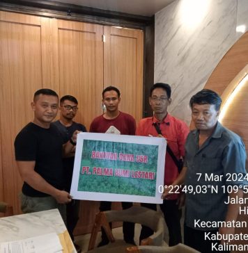 PT. Palma Bumi Lestari Akui Telah Kucurkan Dana Pembuatan Sarana Air Bersih Untuk Tiga Desa