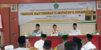 Buka Kegiatan Manasik Haji, Bupati Karolin Harapkan Pelaksanaan Ibadah Haji Berjalan Lancar