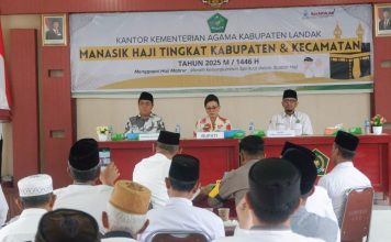 Buka Kegiatan Manasik Haji, Bupati Karolin Harapkan Pelaksanaan Ibadah Haji Berjalan Lancar