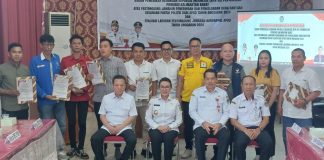 Pemkab Landak Serahkan LHP-BPK dan Evaluasi Pertanggung Jawaban Bangpol APBD 2024