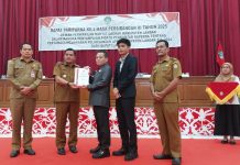 Bupati Landak Sampaikan Laporan Pertanggungjawaban Pelaksanaan APBD TA 2024 ke DPRD
