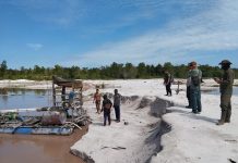 Patroli Gabungan Petugas Tertibkan Aktivitas PETI di Cagar Alam Desa Mandor