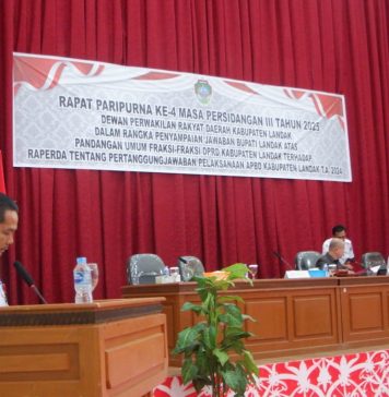 Pemkab dan DPRD Landak Sepakat Lanjutkan Pembahasan Raperda Pertanggungjawaban Pelaksanaan APBD 2024