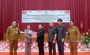 Bupati Karolin Sampaikan Laporan Realisasi Semester I APBD 2025 ke DPRD Landak