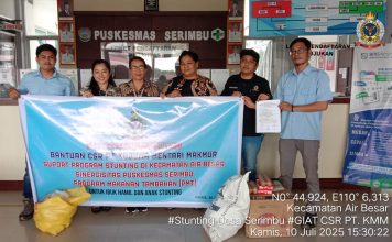 PT. Kusuma Mentari Makmur Salurkan Bantuan CSR untuk Dukung Penanganan Stunting dan Fasilitas Pendidikan di TK Negeri Pembina Serimbu