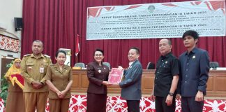 Bupati Landak Sampaikan Rancangan Perubahan KUA-PPAS dan Dua Raperda Inisiatif