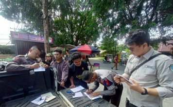 Belasan Kendaraan Terjaring Dalam Operasi Patuh Kapuas 2025, Kesadaran Masyarakat Dinilai Masih Rendah