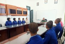Kasdim 1210/Landak Sambut Siswa SMA Taruna Nusantara, Beri Motivasi Raih Cita-Cita