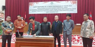 APBD Perubahan Landak 2025 Disahkan, Pendapatan Turun, Belanja Naik