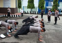 Propam Polda Kalbar Gelar Gaktiblin di Polres Landak, Temukan Sejumlah Pelanggaran