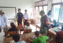Dandim 1210/Landak Instruksikan Babinsa Kawal Program Makan Bergizi Gratis