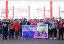 Pelajar hingga Aparat TNI-Polri Turun Bersihkan Pasar di World Cleanup Day