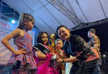 Bupati Karolin Resmi Tutup Pekan Budaya Landak