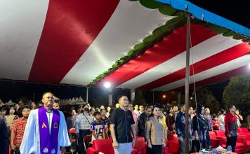 Bupati Karolin Buka KKR Oikumene