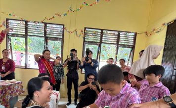 Bupati Karolin Ingatkan Pentingnya Gizi Seimbang dan Kesehatan Gigi Anak PAUD