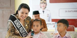 Bunda PAUD Landak Ajak Anak TK Belajar Sikat Gigi Sehat Sejak Dini