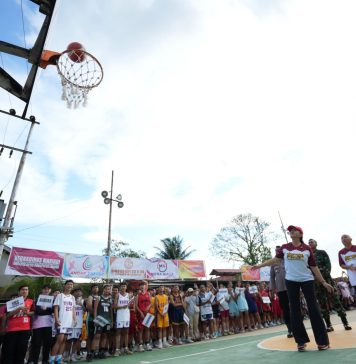Bangkitkan Bibit Atlet Muda, Bupati Landak Buka Turnamen Basket PERBASI Cup 2025