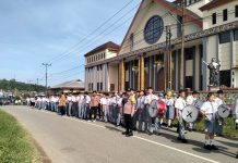 Semarak Sumpah Pemuda, Ratusan Pelajar di Sengah Temila Gelar Karnaval Budaya