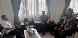 Perkuat Sinergi, Wakil Bupati Landak Kunjungi Kodim 1210/Landak