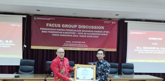 Pemda Landak Terima IPKD Terbaik Kapasitas Fiskal Sedang