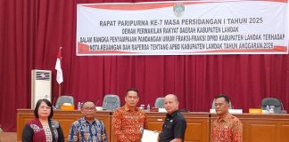 DPRD Landak Setujui Raperda APBD 2026 untuk Dibahas Lebih Lanjut
