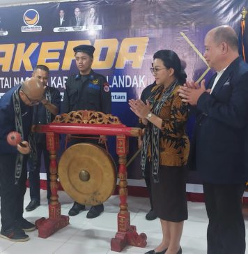 Bupati Karolin Harap Rakerda Nasdem Landak Hasilkan Program Sinergi dengan Pemda