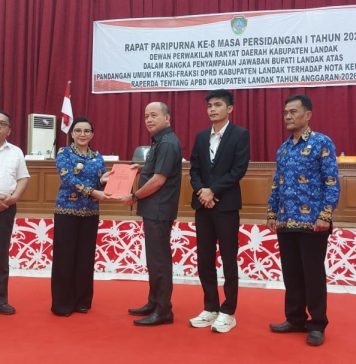 Bupati Landak Tegaskan Komitmen Optimalkan PAD dan Dorong Pertumbuhan Ekonomi Masyarakat