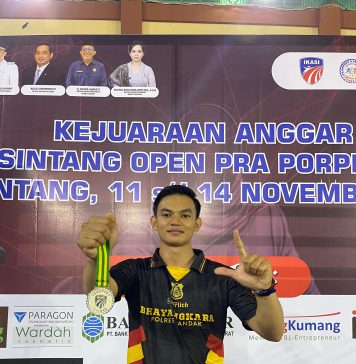 Bripda Kemal Raih Perak di Pra Porprov Anggar, Lolos ke Porprov 2026