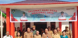Peringati Hari Desa Nasional 2026, Bupati Karolin Resmikan Kantor Desa Hilir Tengah dan Tekankan Kemandirian Desa