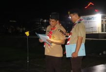 Pimpin Malam Ulang Janji, Erani Dorong Pramuka Landak Perkuat Karakter dan Kepemimpinan