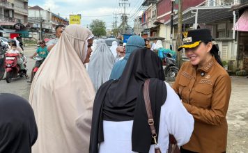 Karolin Pastikan Lebaran Kondusif, Pantau Langsung Salat Id di Ngabang