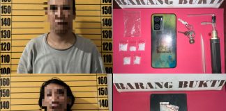 Satresnarkoba Polres Landak Ringkus Tiga Terduga Pengedar Sabu, Amankan Barang Bukti 5,86 Gram