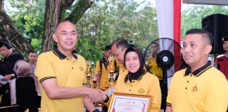 Polres Landak Borong Empat Penghargaan Ketahanan Pangan pada Hari Bhayangkara ke-80